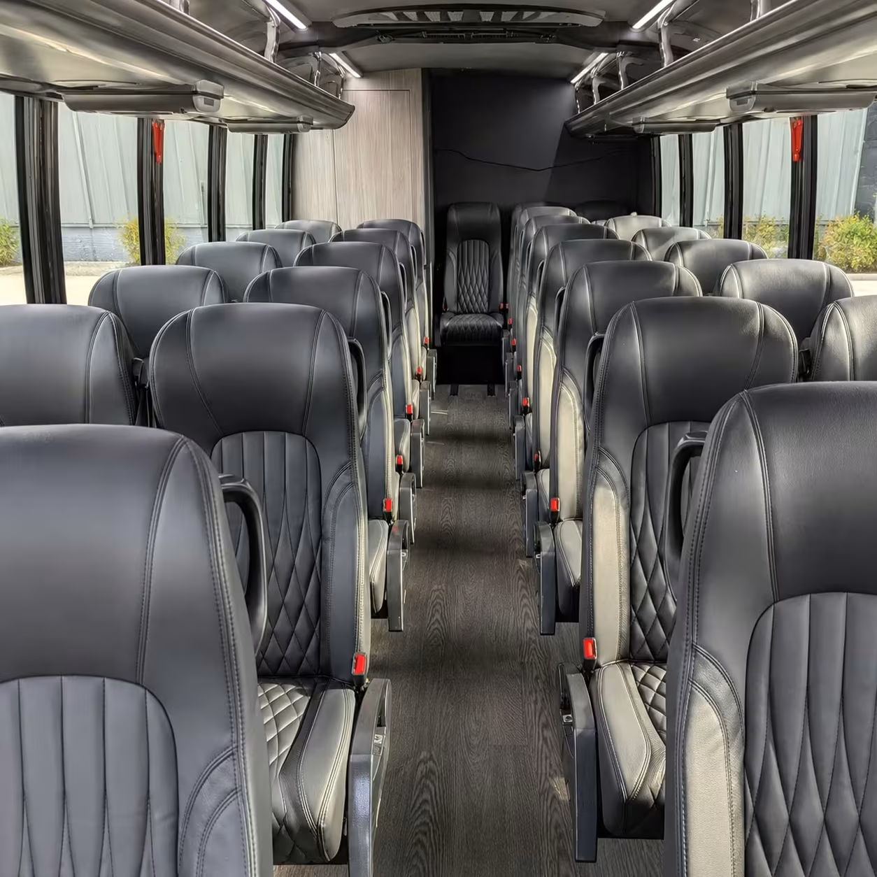 35 passenger minibus interior